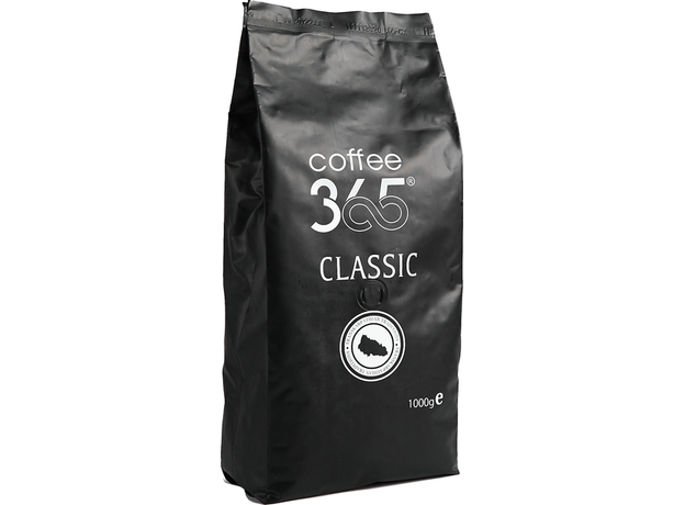 Кофе в зернах Coffee365 Classic 1000 г (4820219990024)  Кофе в зернах Coffee365 Classic 1000 г (4820219990024)