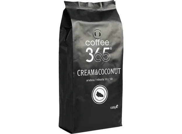 Кава у зернах Cream & Coconut Coffee365 1000 г (4820219990178) 