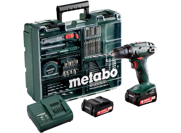 Акумуляторний дриль-шуруповерт Metabo BS 14.4 (602206510) - зображення 10 Акумуляторний дриль-шуруповерт Metabo BS 14.4 (602206510) - зображення 10