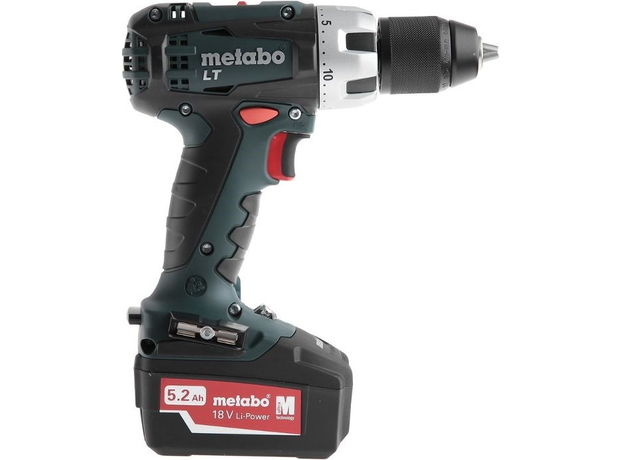 Аккумуляторная дрель-шуруповерт Metabo BS 18 LT Compact (602102530) - изображение 4 Аккумуляторная дрель-шуруповерт Metabo BS 18 LT Compact (602102530) - изображение 4