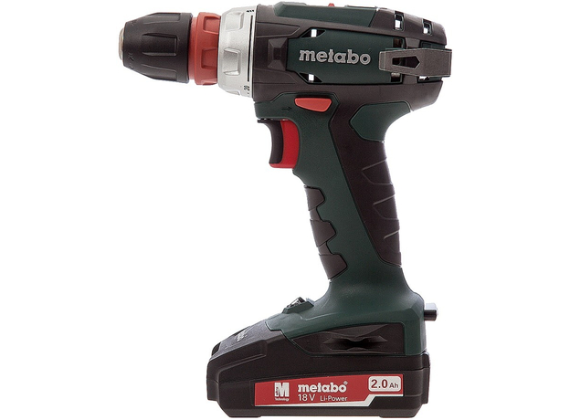 Акумуляторний дриль-шуруповерт Metabo BS 18 Quick Set (602217870) - зображення 2 Акумуляторний дриль-шуруповерт Metabo BS 18 Quick Set (602217870) - зображення 2
