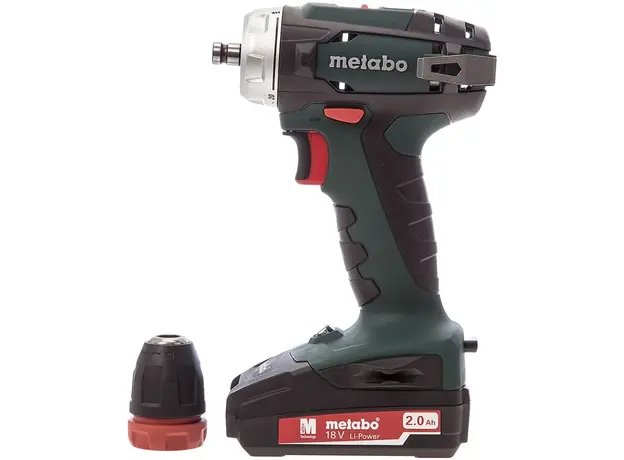 Акумуляторний дриль-шуруповерт Metabo BS 18 Quick Set (602217870) - зображення 4