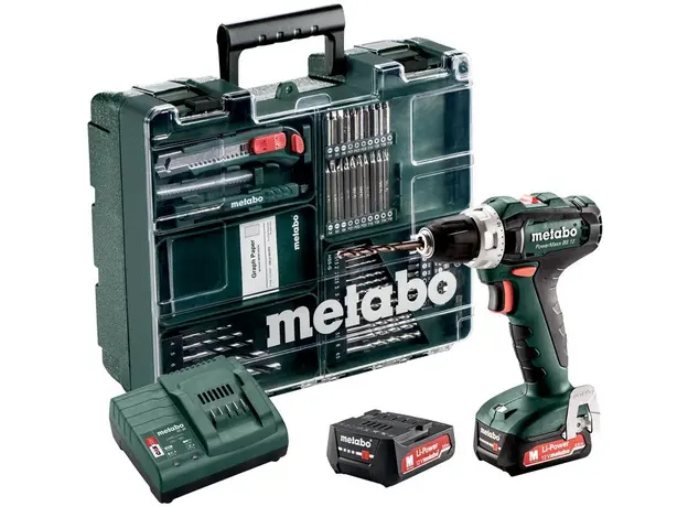 Аккумуляторная дрель-шуруповерт Metabo PowerMaxx BS 12 (601036500) - изображение 2