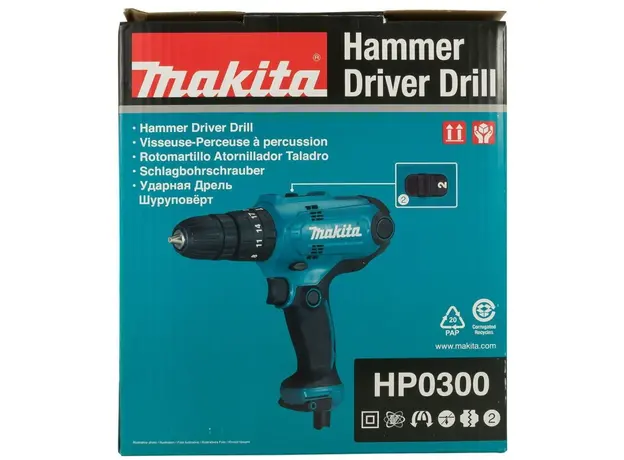 Шуруповерт Makita HP0300 ударный сетевой - изображение 4