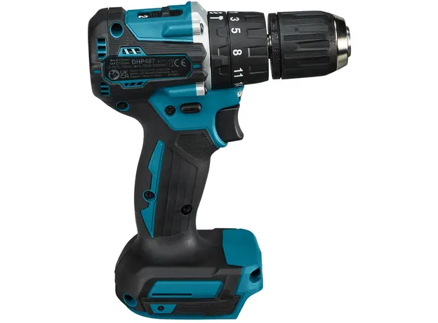 Шуруповерт-дрель Makita DHP487Z аккумуляторная 18 В - изображение 5