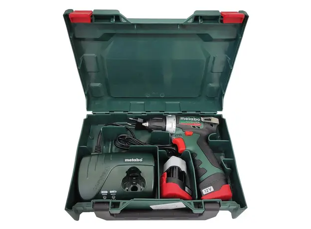 Аккумуляторная дрель-шуруповерт Metabo PowerMaxx BS BL 2х2.0А·ч в кейсе (601721500) - изображение 3
