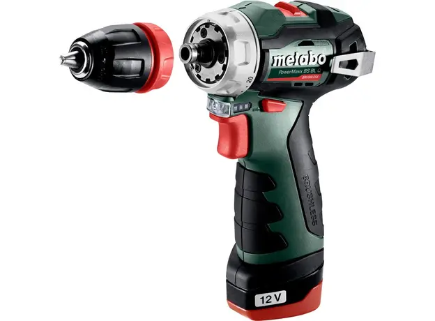 Аккумуляторная бесщеточная дрель-шуруповерт Metabo PowerMaxx BS BL Q 601749500 - изображение 3