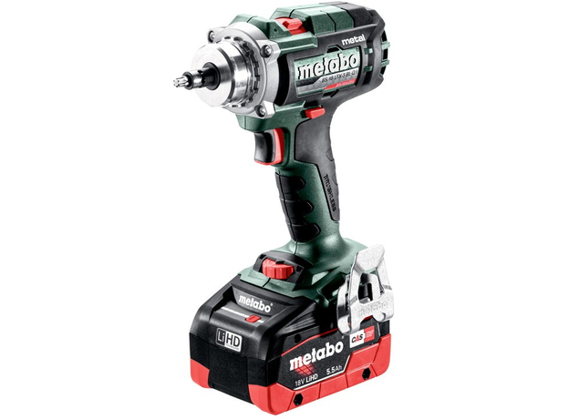 Акумуляторний безщітковий дриль-шуруповерт Metabo BS 18 LTX-3 BL Q I Metal 18 В (603180850) - зображення 3 Акумуляторний безщітковий дриль-шуруповерт Metabo BS 18 LTX-3 BL Q I Metal 18 В (603180850) - зображення 3