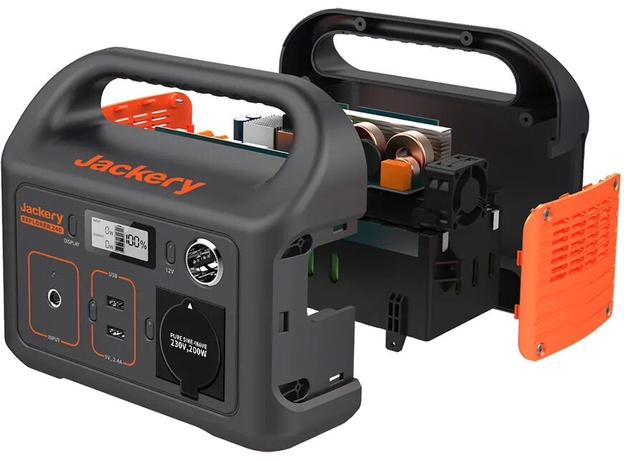 Зарядная станция Jackery Explorer 240Wh 200W Black/Orange - изображение 2 Зарядная станция Jackery Explorer 240Wh 200W Black/Orange - изображение 2