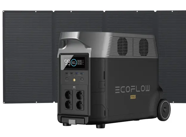 Комплект EcoFlow Delta Pro 3600Wh 1125000mAh + 400W Solar Panel (BundleDP+SP400W) 