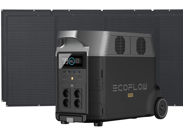 Комплект EcoFlow Delta Pro 3600Wh 1125000mAh + 400W Solar Panel (BundleDP+SP400W) - зображення 9 Комплект EcoFlow Delta Pro 3600Wh 1125000mAh + 400W Solar Panel (BundleDP+SP400W) - зображення 9