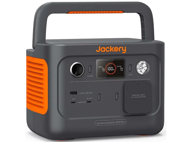 Зарядная станция Jackery Explorer 300 Plus 300W 288Wh + Solar Panel 40W (60-0304-EUB1A1) - изображение 3 Зарядная станция Jackery Explorer 300 Plus 300W 288Wh + Solar Panel 40W (60-0304-EUB1A1) - изображение 3