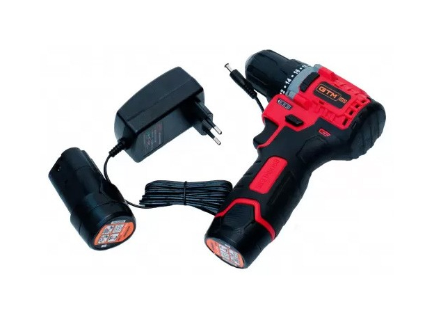 Дрель-шуруповерт аккумуляторный GTM DS12/38BL - изображение 5 Дрель-шуруповерт аккумуляторный GTM DS12/38BL - изображение 5