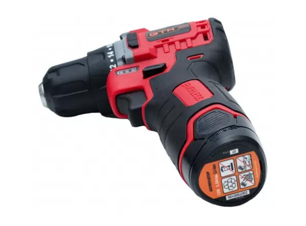 Дрель-шуруповерт аккумуляторный GTM DS12/38BL - изображение 4 Дрель-шуруповерт аккумуляторный GTM DS12/38BL - изображение 4