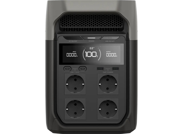 Зарядная станция EcoFlow Delta 3 1536Wh 1800W (EFDELTA1500-EU) - изображение 2 Зарядная станция EcoFlow Delta 3 1536Wh 1800W (EFDELTA1500-EU) - изображение 2