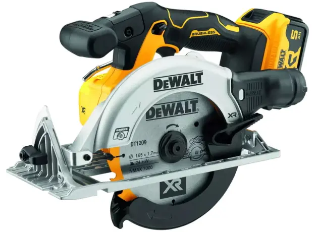 Пила дисковая аккумуляторная бесщеточная DeWalt DCS565P2 