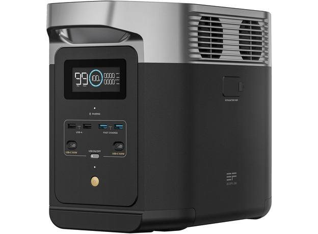 Портативная зарядная станция EcoFlow Delta 2 Max (EFDELTA2Max-EU) 2400W (2048Wh) - изображение 2 Портативная зарядная станция EcoFlow Delta 2 Max (EFDELTA2Max-EU) 2400W (2048Wh) - изображение 2