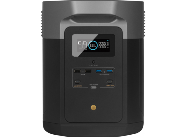 EcoFlow Delta Max 2000 560000mAh 2016Wh 2400W Black (DELTA2000-EU)  EcoFlow Delta Max 2000 560000mAh 2016Wh 2400W Black (DELTA2000-EU)