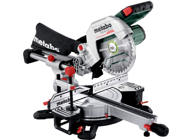 Аккумуляторная бесщеточная торцовочная пила Metabo KGS 18 LTX BL 216 мм с протяжкой (614216850)  Аккумуляторная бесщеточная торцовочная пила Metabo KGS 18 LTX BL 216 мм с протяжкой (614216850)