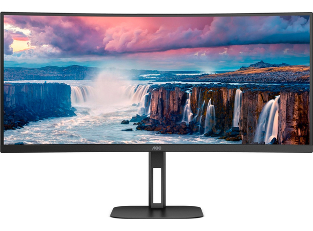 AOC 34" CU34V5C/BK Black  AOC 34" CU34V5C/BK Black
