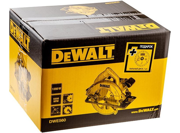 Пила торцовочная DeWalt сетевая 1350 Вт (DWE560K) - изображение 9