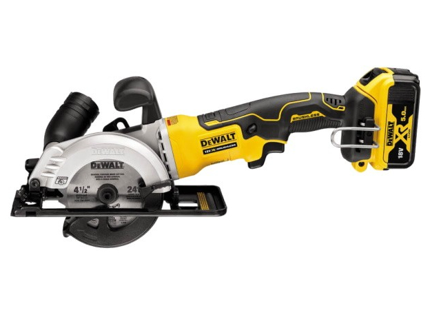 Пила дисковая аккумуляторная бесщеточная DeWalt DCS571P2 - изображение 2