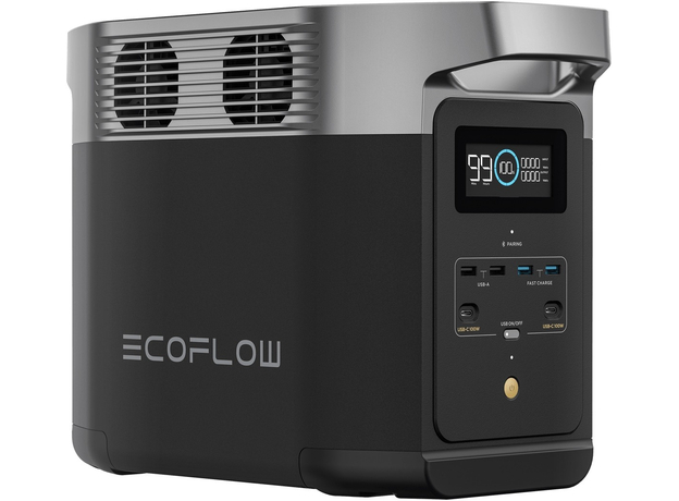 Портативная зарядная станция EcoFlow Delta 2 Max (EFDELTA2Max-EU) 2400W (2048Wh) - изображение 4 Портативная зарядная станция EcoFlow Delta 2 Max (EFDELTA2Max-EU) 2400W (2048Wh) - изображение 4