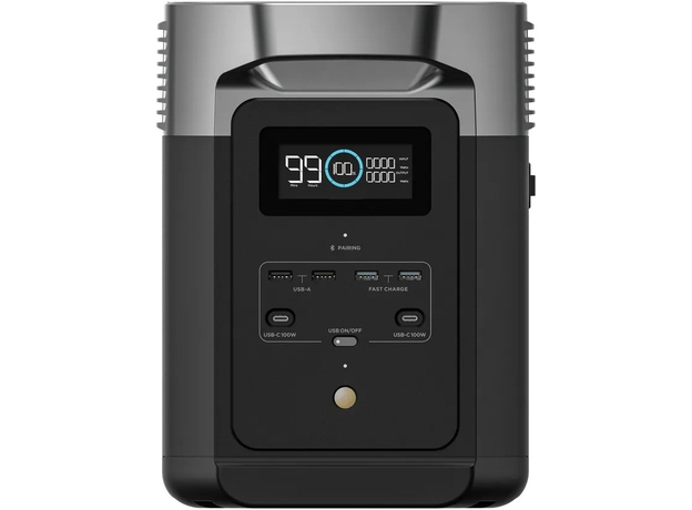 Портативная зарядная станция EcoFlow Delta 2 Max (EFDELTA2Max-EU) 2400W (2048Wh) - изображение 1 Портативная зарядная станция EcoFlow Delta 2 Max (EFDELTA2Max-EU) 2400W (2048Wh) - изображение 1