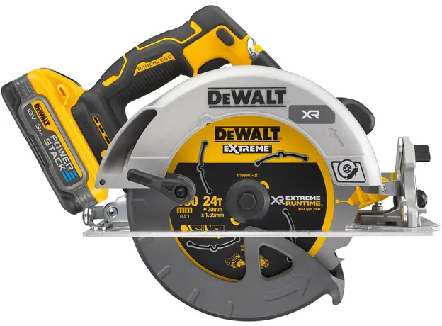 Пила дискова акумуляторна безщіткова DeWalt DCS573NT - зображення 3