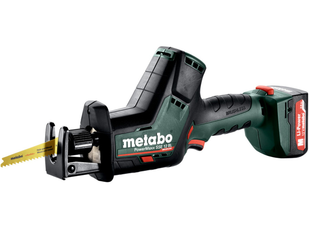 Аккумуляторная сабельная пила Metabo PowerMaxx SSE 12 BL (602322500)  Аккумуляторная сабельная пила Metabo PowerMaxx SSE 12 BL (602322500)