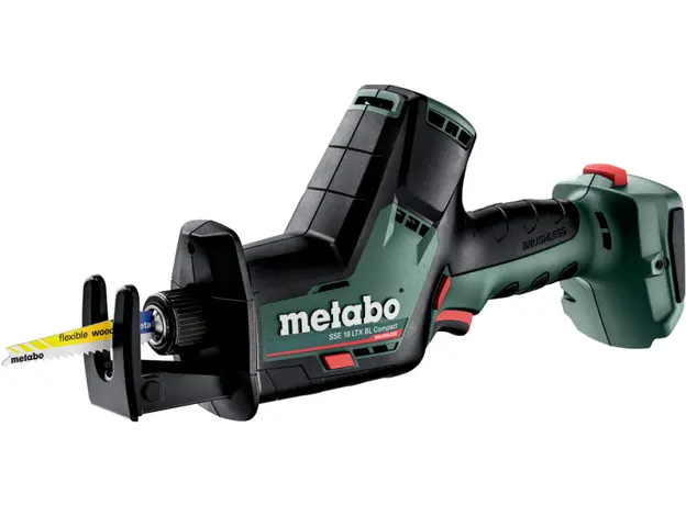 Акумуляторна шабельна пилка Metabo SSE 18 LTX BL Compact (602366850) 