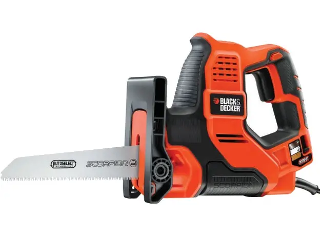 Электроножовка ручная Black+Decker Scorpion RS890K 
