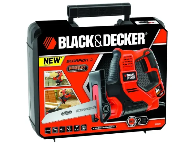 Электроножовка ручная Black+Decker Scorpion RS890K - изображение 3