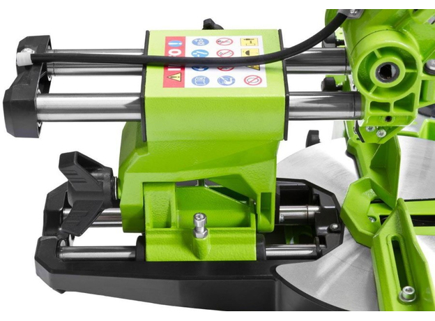 Торцювальна пилка Zipper ZI-KGS216-310 - зображення 4 Торцювальна пилка Zipper ZI-KGS216-310 - зображення 4