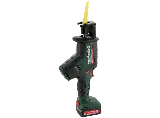 Аккумуляторная сабельная пила Metabo PowerMaxx SSE 12 BL (602322500) - изображение 4 Аккумуляторная сабельная пила Metabo PowerMaxx SSE 12 BL (602322500) - изображение 4