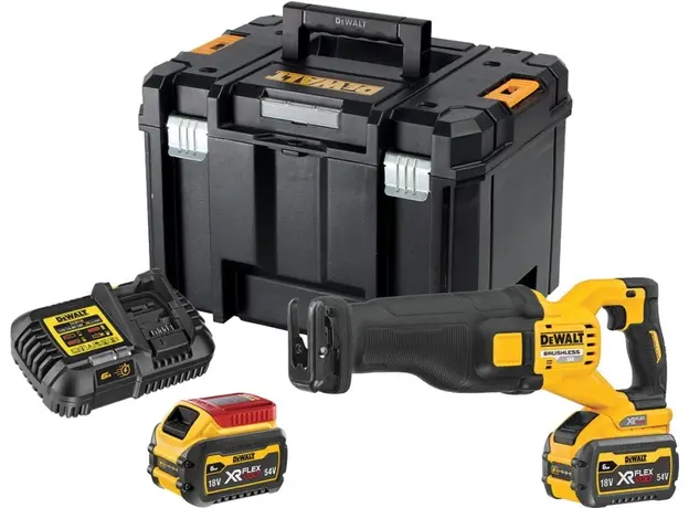 Аккумуляторная сабельная пила DeWalt DCS389NT - изображение 6