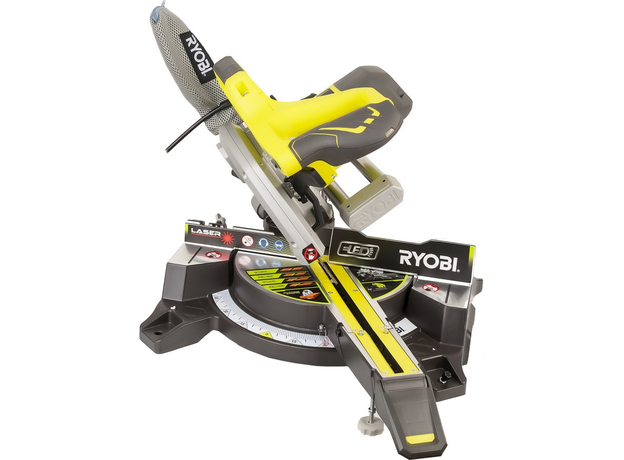 Пила торцовочная Ryobi EMS254L с протяжкой (5133001202) - изображение 5 Пила торцовочная Ryobi EMS254L с протяжкой (5133001202) - изображение 5
