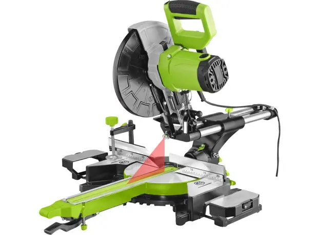 Пила торцювальна Zipper ZI-KGS255DS - зображення 4