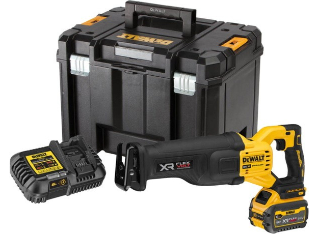 Аккумуляторная сабельная пила DeWalt DCS386T1 - изображение 3 Аккумуляторная сабельная пила DeWalt DCS386T1 - изображение 3