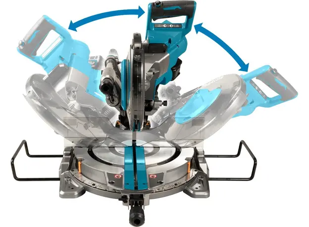 Аккумуляторная торцовочная пила Makita LS004GZ01 - изображение 4