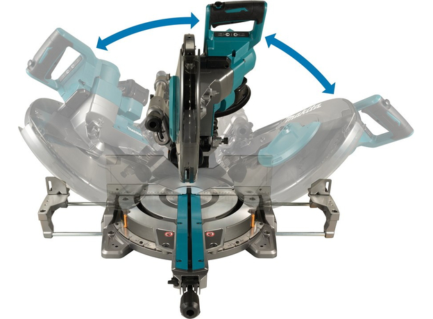 Аккумуляторная торцевая пила Makita 40V XGT (LS003GZ01) - изображение 3 Аккумуляторная торцевая пила Makita 40V XGT (LS003GZ01) - изображение 3