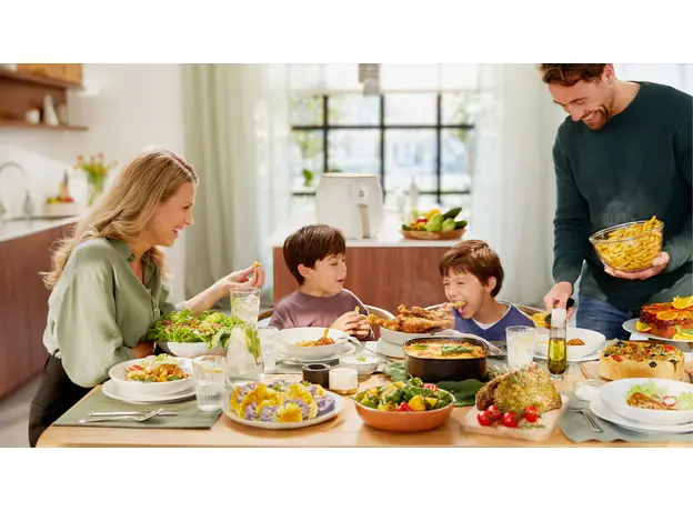 Мультипечь (аэрофритюрница) Philips Ovi Smart Xxl HD9870/20 - изображение 15