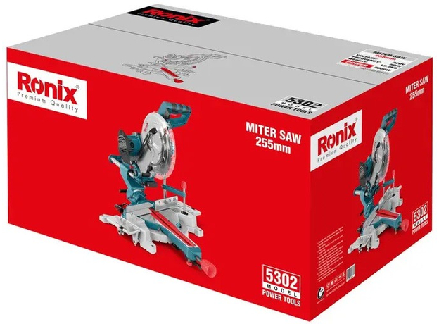 Торцовочная пила Ronix, 2000 Вт (5302) - изображение 11 Торцовочная пила Ronix, 2000 Вт (5302) - изображение 11