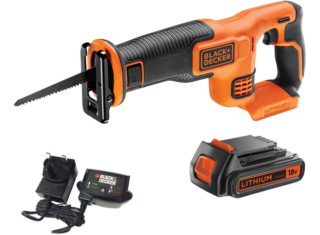 Сабельная ножовка Black+Decker BDCR18N - изображение 4 Сабельная ножовка Black+Decker BDCR18N - изображение 4