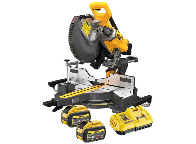 Аккумуляторная торцовочная пила DeWALT XR DCS781X2 - изображение 2 Аккумуляторная торцовочная пила DeWALT XR DCS781X2 - изображение 2