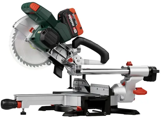 Акумуляторна пила торцювальна Metabo KGS 18 LTX BL 216 (614216650) - зображення 3