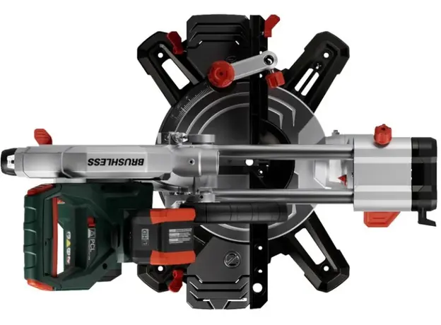 Акумуляторна пила торцювальна Metabo KGS 18 LTX BL 216 (614216650) - зображення 9