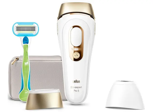 Фотоепілятор Braun Silk Expert Pro 5 PL5152 + Бритва Gillette Venus Extra Smooth (7500435238366) - зображення 2