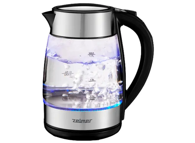 Стеклянный электрический чайник ZELMER ZCK8026 