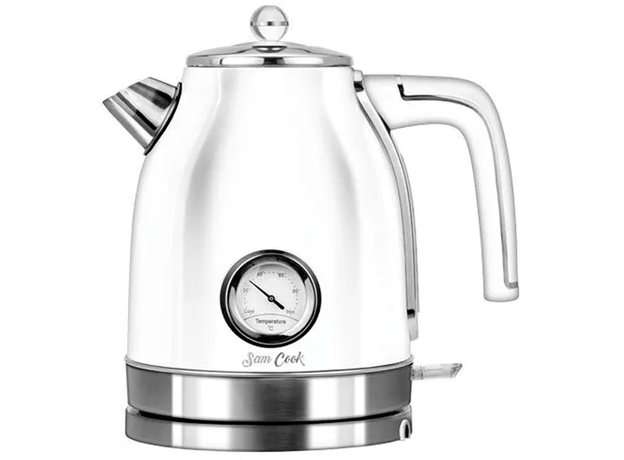 Электрический чайник Sam Cook PSC-100/B (PSC-100/W) с подсветкой  Электрический чайник Sam Cook PSC-100/B (PSC-100/W) с подсветкой